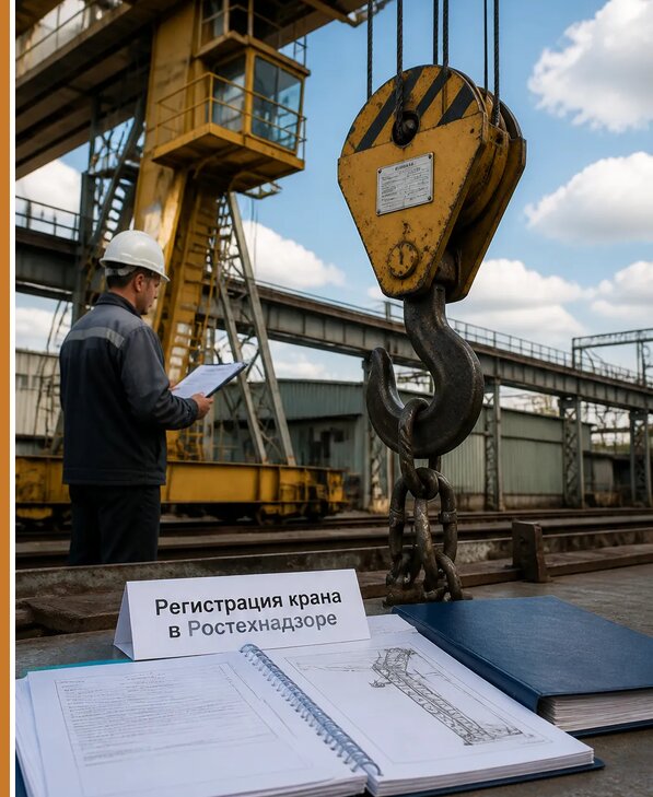 Регистрация крана в Ростехнадзоре в Угличе от 15630 р. | Авеста ОТиПБ